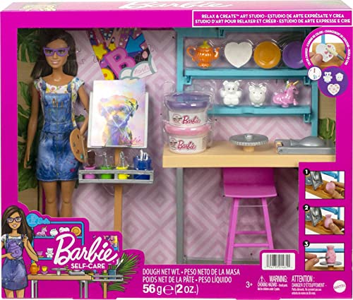 Barbie Art Studio with 25+ Accessories