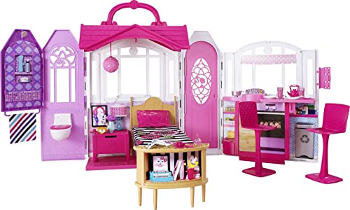 Barbie Getaway Dollhouse with Furniture and Accessories