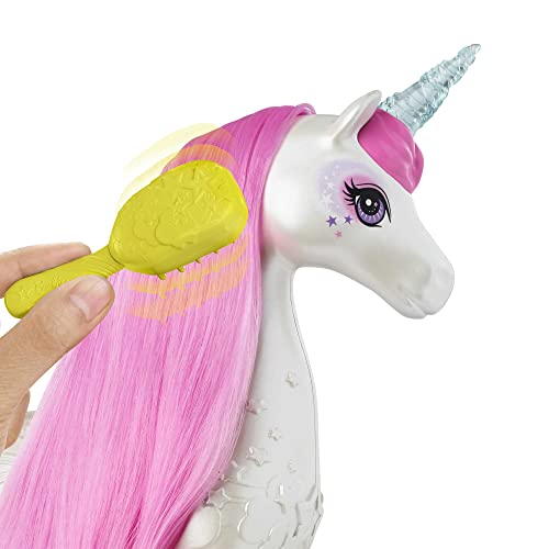 Barbie Unicorn Toy with Magical Lights and Sounds