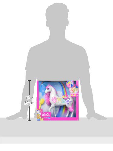 Barbie Unicorn Toy with Magical Lights and Sounds