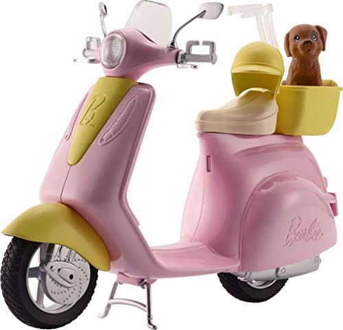 Barbie Scooter with Puppy and Accessories