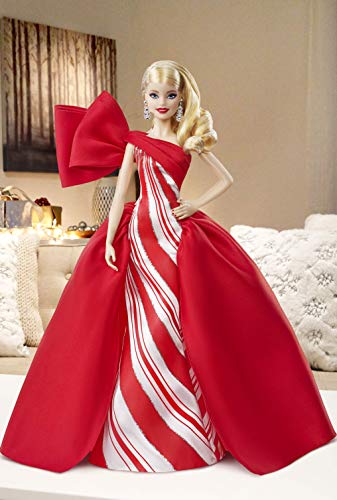 Barbie 2019 Holiday Doll with Stand