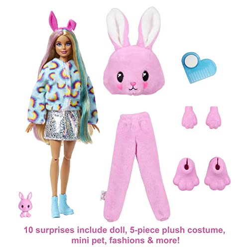 Barbie Bunny Doll with 10 Surprises