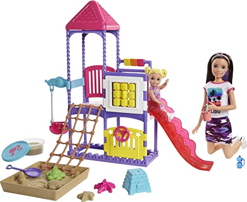 Barbie Playset with Babysitting Toddler Doll