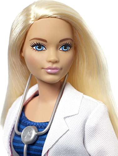 Curvy Barbie Doctor Doll with Stethoscope