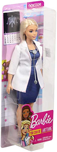 Curvy Barbie Doctor Doll with Stethoscope