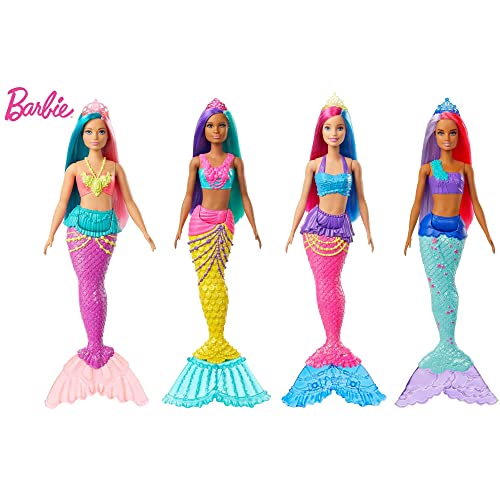 Barbie Mermaid Doll with Tiara Accessory