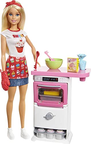 Barbie Bakery Chef Playset with Kitchen Accessories