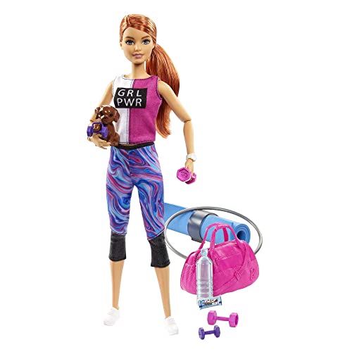 Barbie Fitness Doll Set with Accessories