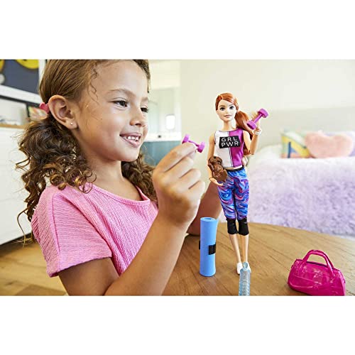 Barbie Fitness Doll Set with Accessories