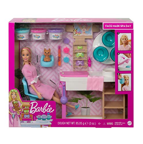Barbie Spa Toy Playset with Accessories & Puppy