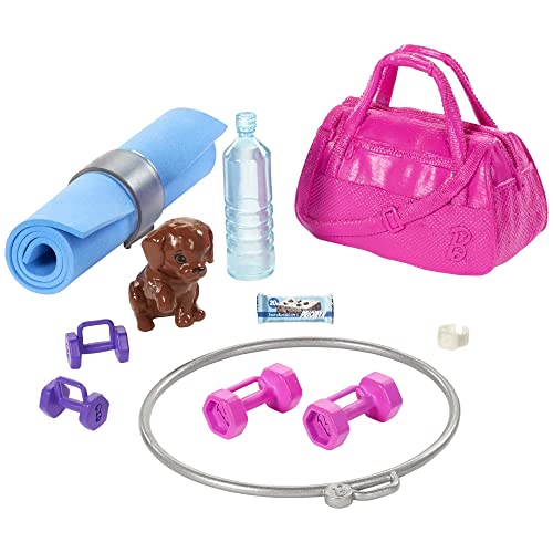 Barbie Fitness Doll Set with Accessories