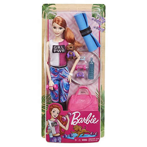 Barbie Fitness Doll Set with Accessories