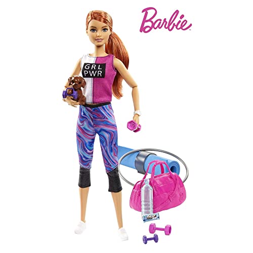 Barbie Fitness Doll Set with Accessories