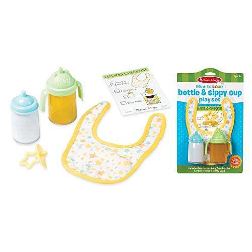 Melissa & Doug Baby Bottle & Sippy Cup Playset