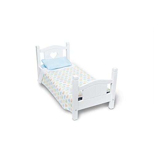 Wooden Doll Bed for Kids and Babies