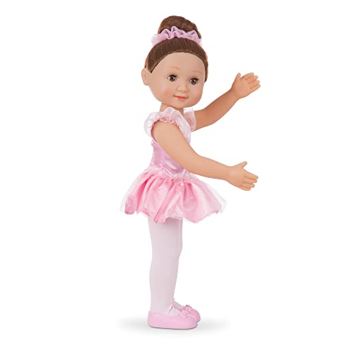Melissa & Doug Victoria 14-Inch Poseable Ballerina Doll With Leotard and Tutu
