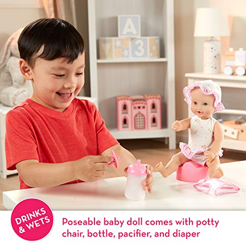 Melissa & Doug Annie - 12' Drink & Wet Doll