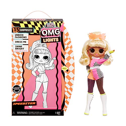 L.O.L. Surprise! Lights Speedster Doll with Surprises