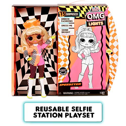 L.O.L. Surprise! Lights Speedster Doll with Surprises