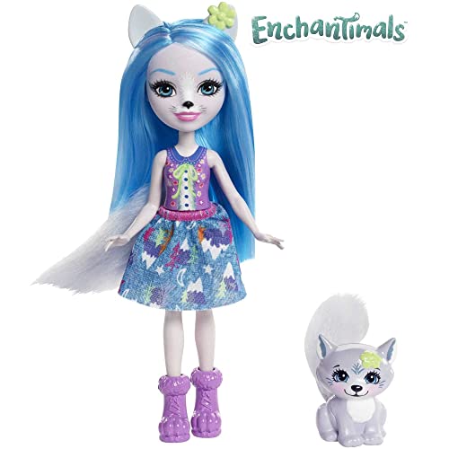 Enchantimals Winsley Wolf Doll & Trooper Figure