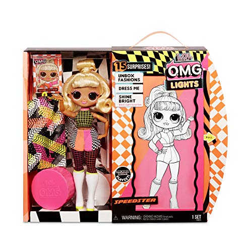 L.O.L. Surprise! Lights Speedster Doll with Surprises
