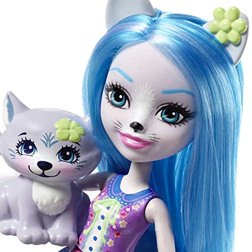 Enchantimals Winsley Wolf Doll & Trooper Figure
