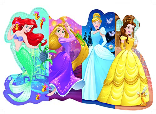 Disney Princess Shaped Floor Puzzle for Kids
