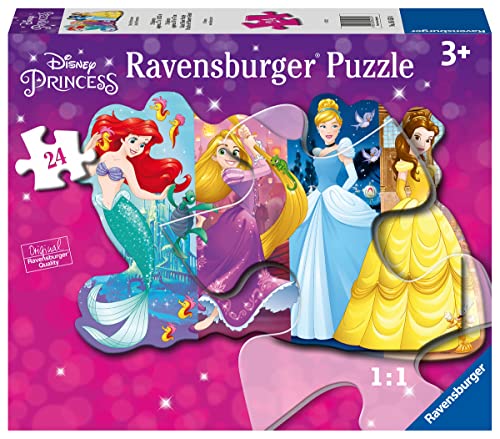 Disney Princess Shaped Floor Puzzle for Kids