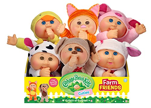 Cabbage Patch Kids Clara Cow Cutie Baby Doll, 9"