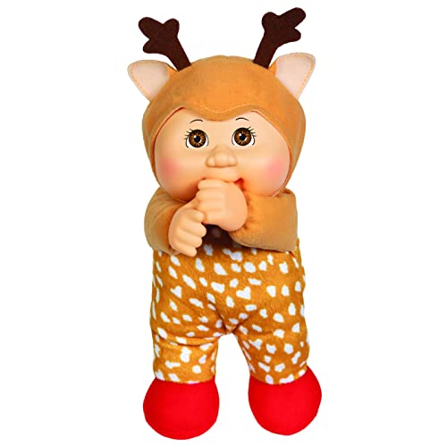 Cabbage Patch Kids Cutie Dash The Deer, 9" - Collectible, Adoptable Baby Doll Toy - Officially Licensed - Gift for Girls and Boys