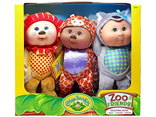 Cabbage Patch Cuties: Zoo Friends 3-Pack
