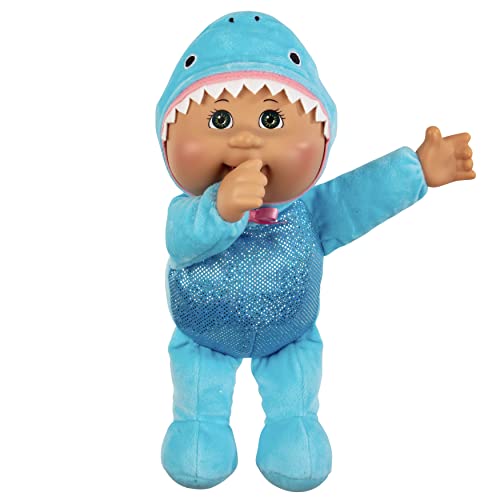 Cabbage Patch Kids Cutie Stanley Shark, 9" - Collectible, Adoptable Baby Doll Toy - Great Gift for Girls and Boys
