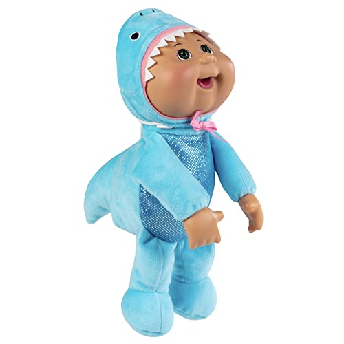Cabbage Patch Kids Cutie Stanley Shark, 9" - Collectible, Adoptable Baby Doll Toy - Great Gift for Girls and Boys