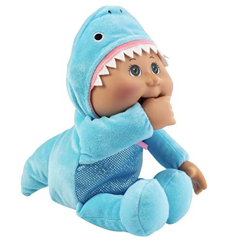 Cabbage Patch Kids Cutie Stanley Shark, 9" - Collectible, Adoptable Baby Doll Toy - Great Gift for Girls and Boys