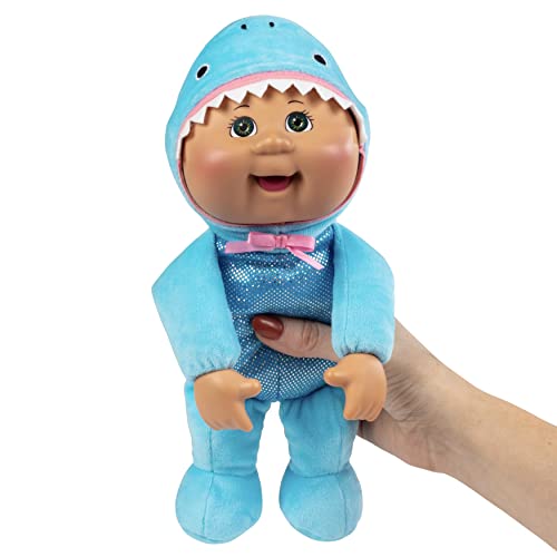 Cabbage Patch Kids Cutie Stanley Shark, 9" - Collectible, Adoptable Baby Doll Toy - Great Gift for Girls and Boys