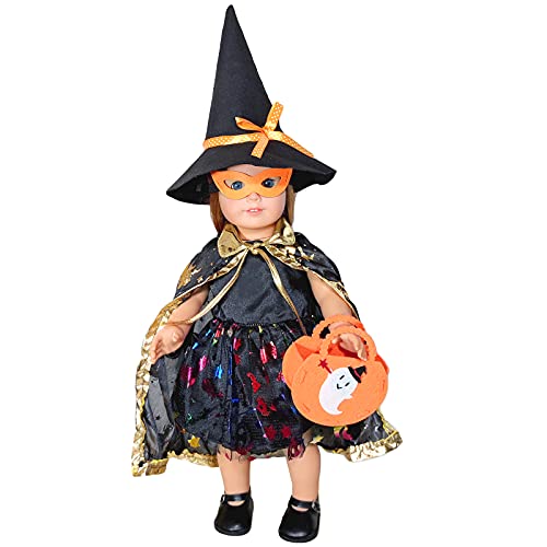 Halloween Doll Clothes Outfit for 18" Dolls