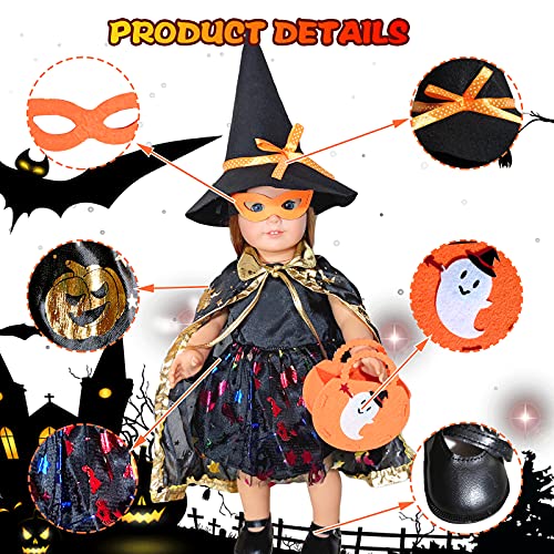Halloween Doll Clothes Outfit for 18" Dolls