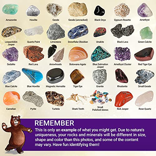 Rock & Mineral Collection Kit for Kids