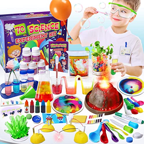 Scientific STEM kit for kids: 70+ experiments
