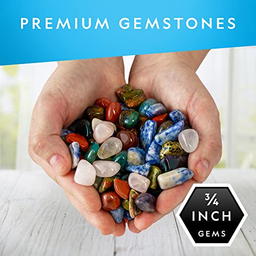 2 lbs. of Polished Stones & Crystals for Kids