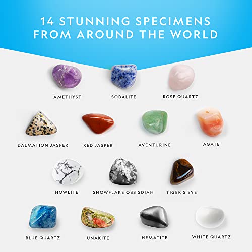 2 lbs. of Polished Stones & Crystals for Kids