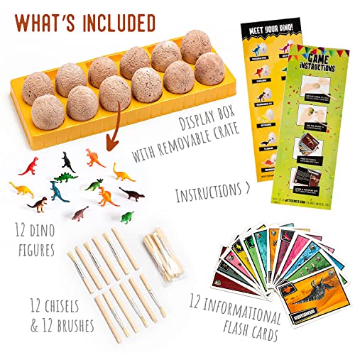 Dino Eggs Dig Kit for Kids 3-5
