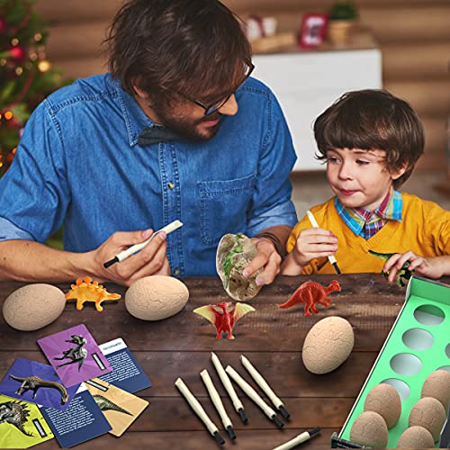 Dig for 12 Cute Dinosaur Toys - STEM Birthday Gift