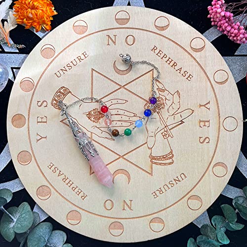 Witchcraft Pendulum Board Kit with Crystal
