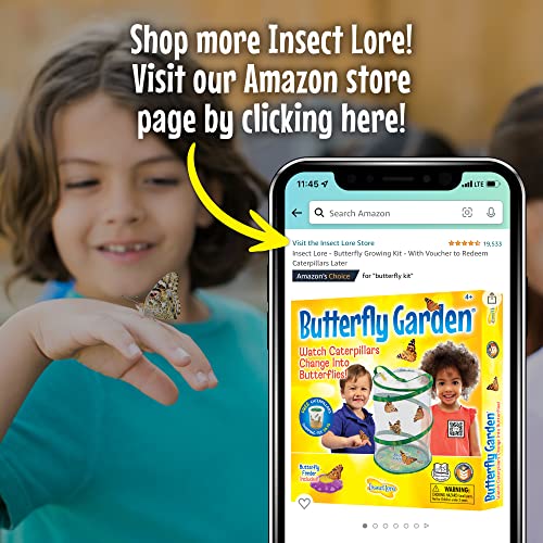 Butterfly Growing Kit with Clear Viewing Panel