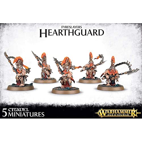 Games Workshop 99120205016" Fyreslayers Hearthguard Plastic Kit