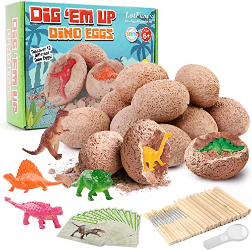 Dinosaur Excavation Kit with Magnifying Glass