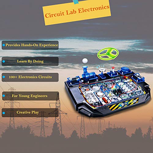STEM Circuit Lab Electronics Kit with 100 Projects