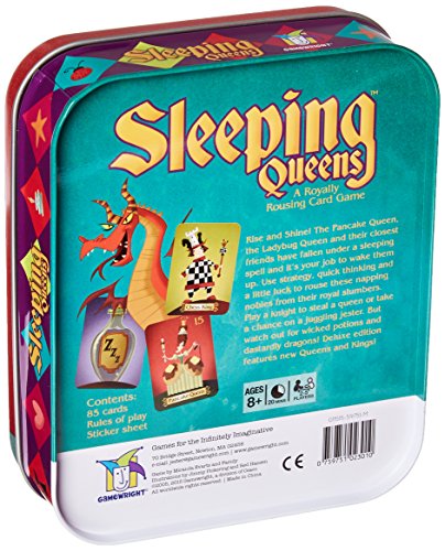 Rat-A-Tat-Cat & Sleeping Queens Tin Card Game
